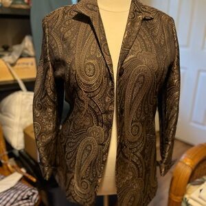 Paisley Brown Women's Jacket by Jones New York